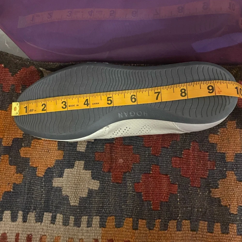 NWOT Hogan leather trainers / sneakers. made in Italy - Picture 9 of 12